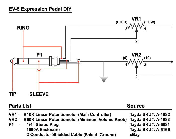 EV-5 DIY SCHEMATIC